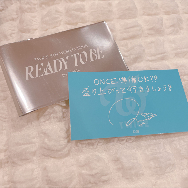 TWICE(トゥワイス)の【ナヨン】メッセージカード 購入特典 READY TO BE エンタメ/ホビーのタレントグッズ(アイドルグッズ)の商品写真