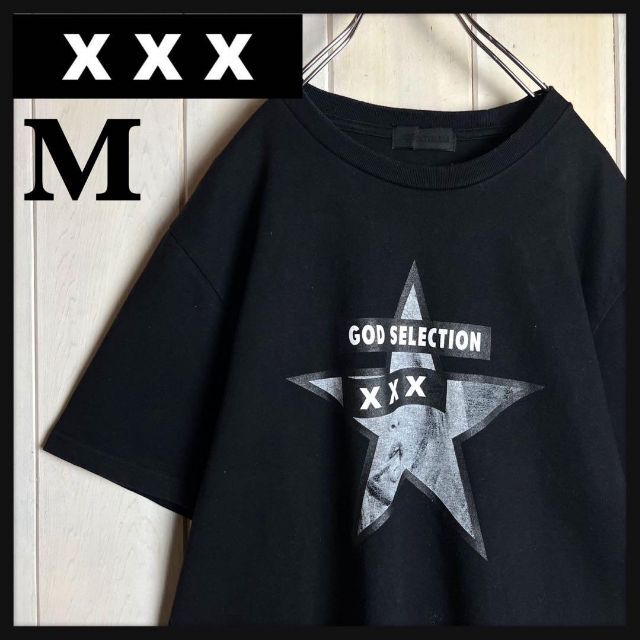 希少デザイン】ゴッドセレクション☆フォトプリント入りTシャツ 星