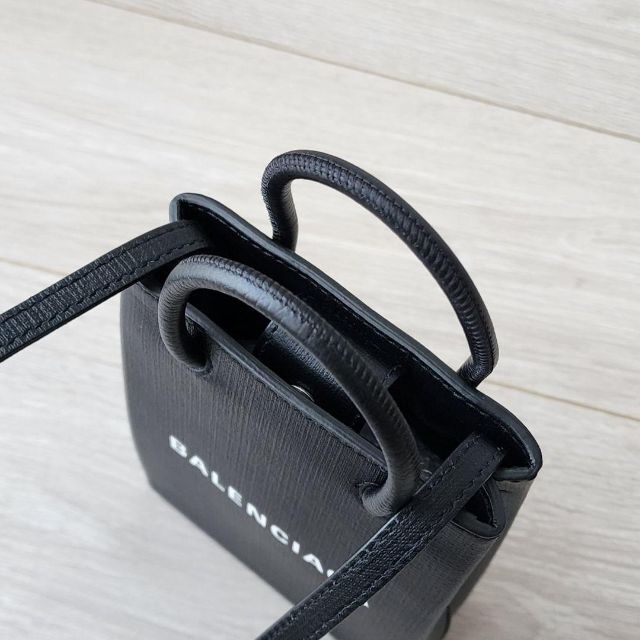 極美品【バレンシアガ】ショッピング フォンホルダー ミニ ショルダー