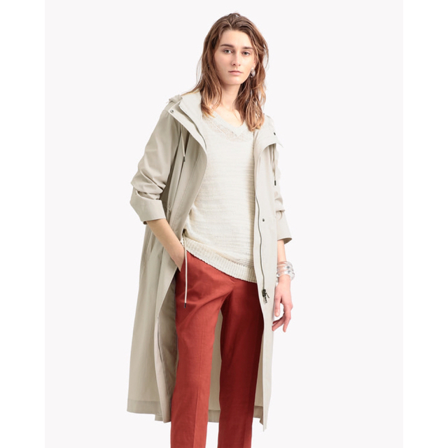 Theory luxe - theory luxe スプリングコート ロングフードコート