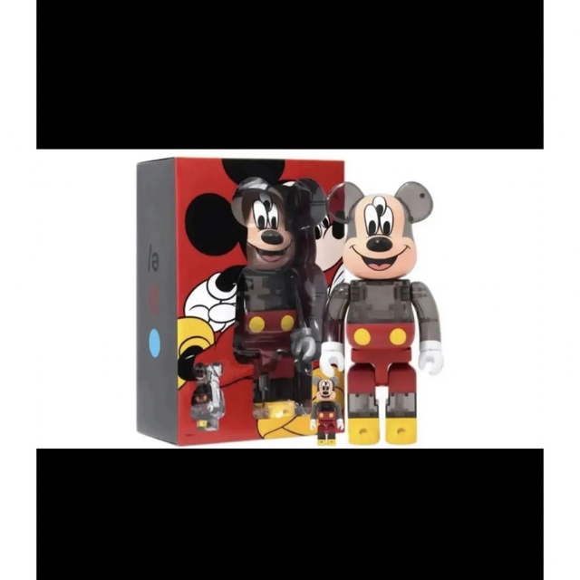 Bearbrick CLOT Disney 3Eyed Mickey Mouse