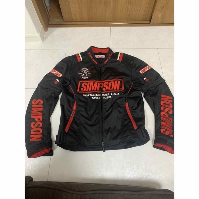 SIMPSON 夏用ジャケット バイクウェア - ライダースジャケット