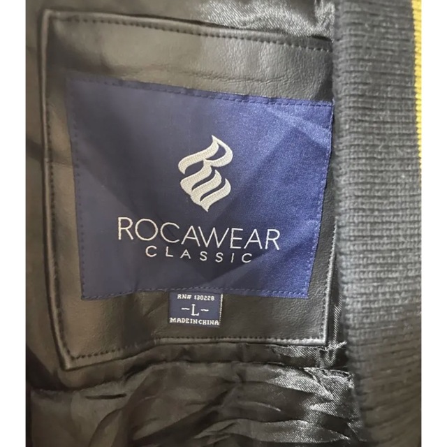 ROCA WEAR ロカウェア TEAM ROC 刺繍ビッグロゴ スタジャン 2