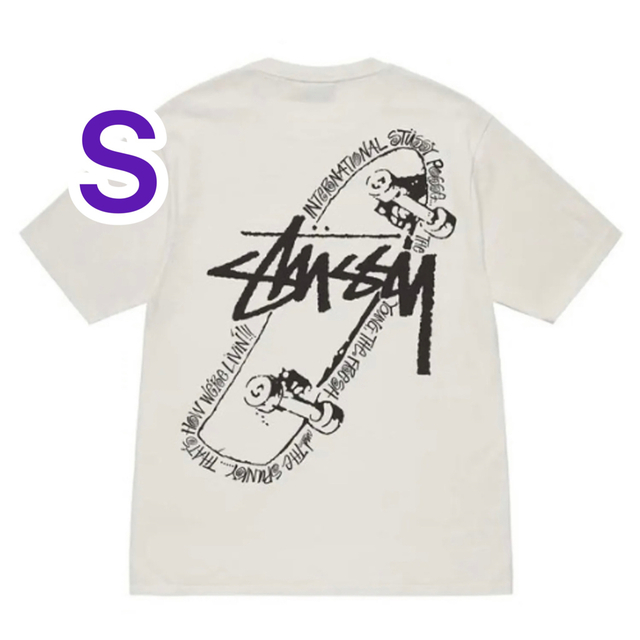 STUSSY SKATE POSSE PIGMENT DYED TEE 半袖