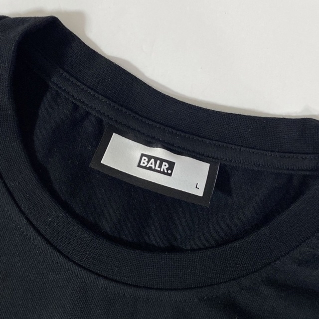 新品未使用 ボーラー BALR. ロングスリーブTシャツ L ブラック 【予約