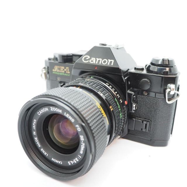 Canon AE-1 Program 人気AE機、シャッター鳴き無し キヤノン 【時間