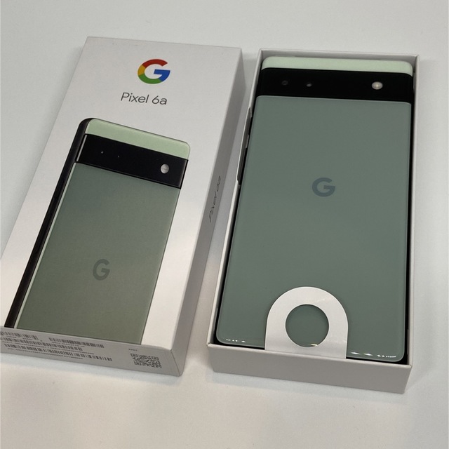 Google Pixel - 新品未使用 Google Pixel 6a Sage 128GB au一括購入の