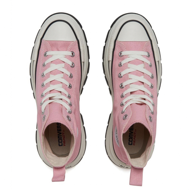 CONVERSE(コンバース)の新品　converse 厚底　ピンク　24㎝ レディースの靴/シューズ(スニーカー)の商品写真