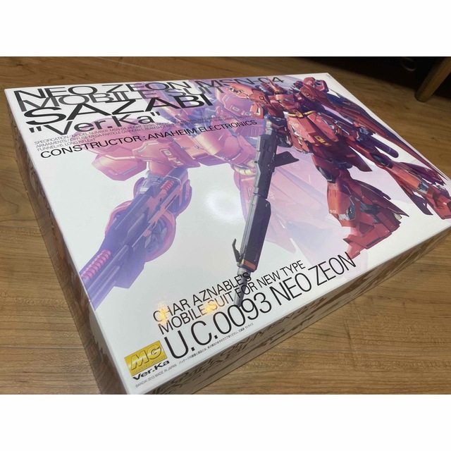 新品未開封】MG 1/100 サザビー Ver.Ka BANDAI ガンプラ 新品未開封】MG 1/100 サザビー Ver.Ka BANDAI ガンプラ