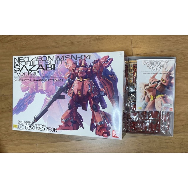 新品未開封】MG 1/100 サザビー Ver.Ka BANDAI ガンプラ 新品未開封】MG 1/100 サザビー Ver.Ka BANDAI ガンプラ