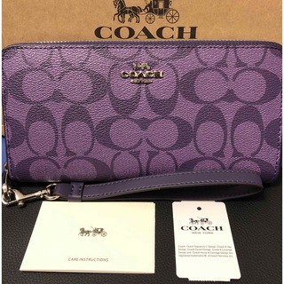 コーチ(COACH) 財布(レディース)（パープル/紫色系）の通販 500点以上 
