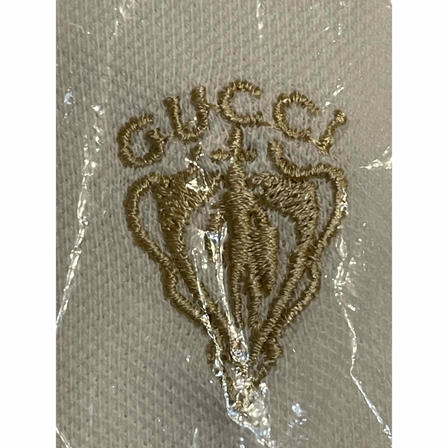 Gucci(グッチ)のGUCCI  グッチ　ポロシャツ　ホワイト メンズのトップス(ポロシャツ)の商品写真