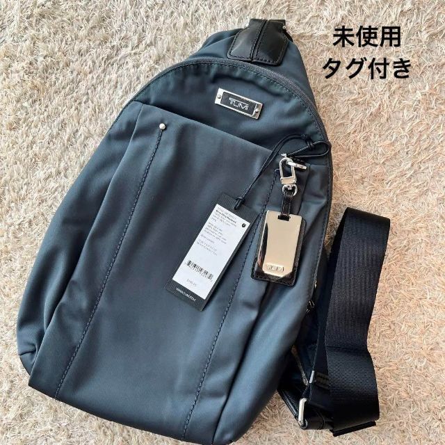 【未使用】TUMI BRIVE SLING BACKPACK バッグ ネイビー