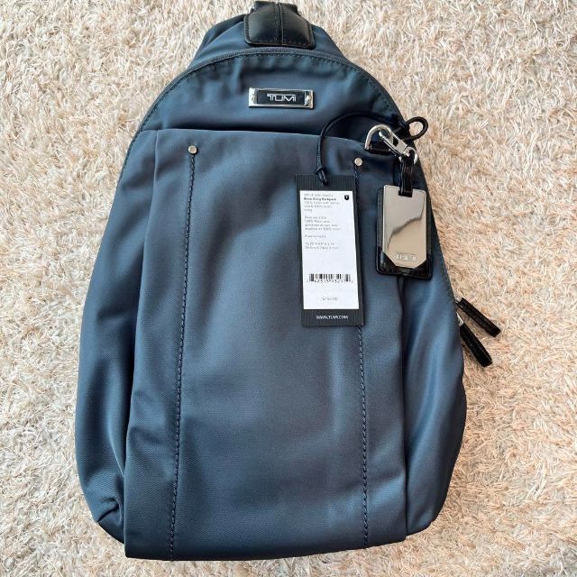 【未使用】TUMI BRIVE SLING BACKPACK バッグ ネイビー