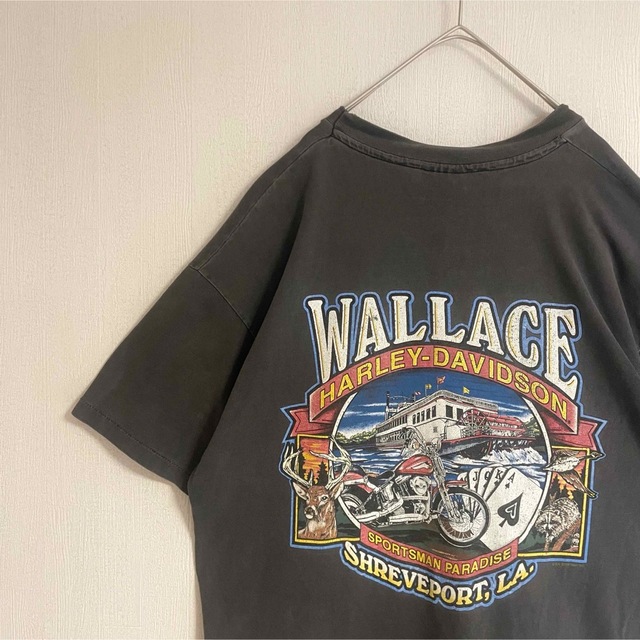 90s ハーレーダビットソン Tシャツ USA製 ヴィンテージ XL ゆるだぼ