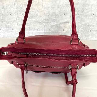 美品】MAURO GOVERNA ルビーレッド トリヨンレザー トートバッグの通販