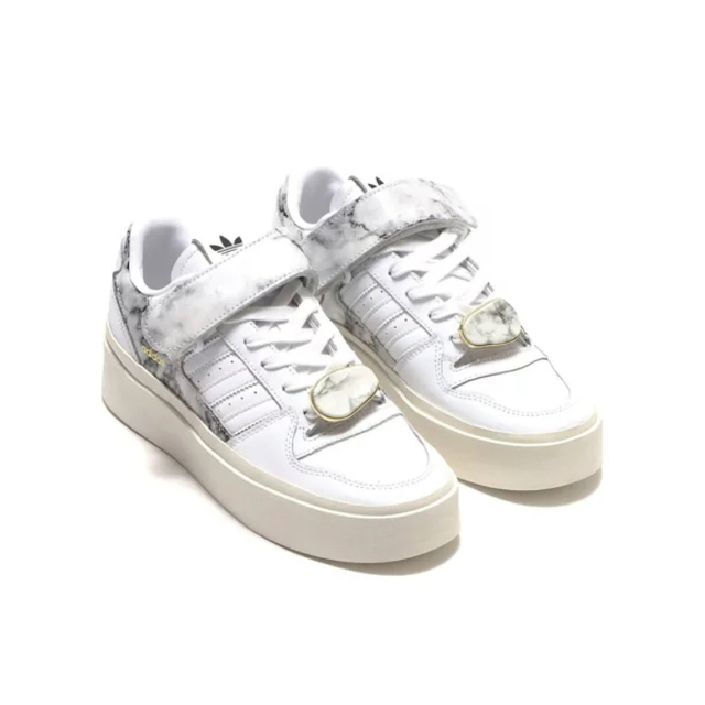 adidas スニーカー 24センチ FORUM BONEGA MARBLE W