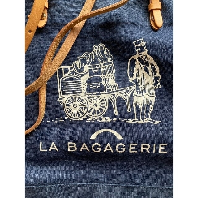 ラ バガジェリー LA BAGAGERIE ヴィンテージロゴ 帆布トートバッグ