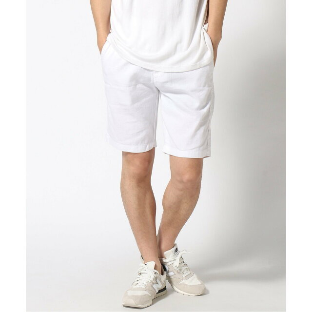 【ホワイト(G011)】(M)Eco Resort Linen Shorts