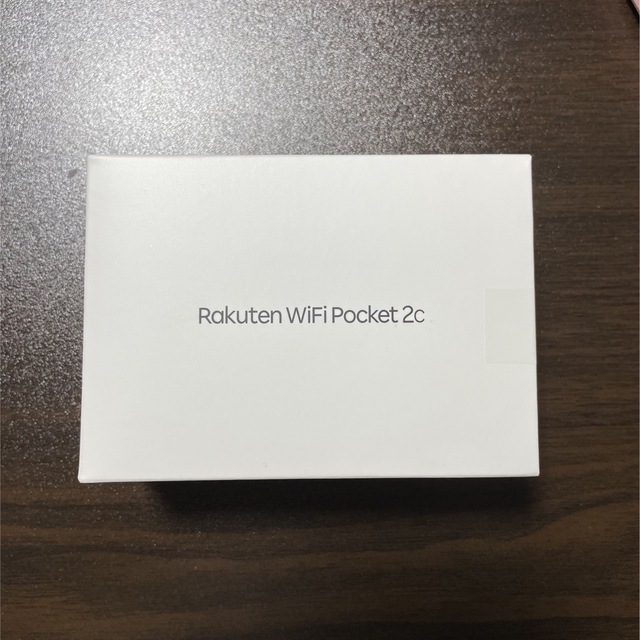 ZTE(ゼットティーイー)の[新品未開封]Rakuten WiFi Pocket 2c ホワイト ZR03M スマホ/家電/カメラのPC/タブレット(PC周辺機器)の商品写真