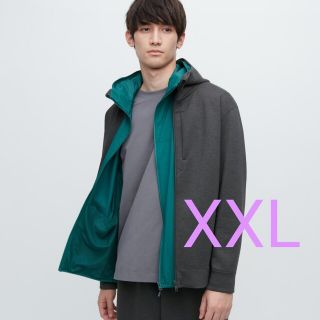 ユニクロ(UNIQLO)のUNIQLO ストレッチ ドライスウェット フルジップ パーカー XXL 速乾(ブルゾン)