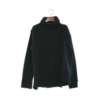 サカイ(sacai)のsacai サカイ ニット・セーター 3(L位) 紺 【古着】【中古】(ニット/セーター)