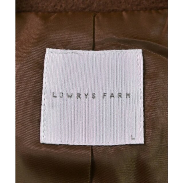 LOWRYS FARM(ローリーズファーム)のLOWRYS FARM ローリーズファーム コート（その他） L 茶 【古着】【中古】 レディースのジャケット/アウター(その他)の商品写真