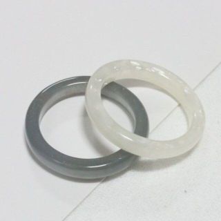 韓国 ホマイカ くすみカラー リング デイリー シンプル アクセ 送料無料(リング(指輪))
