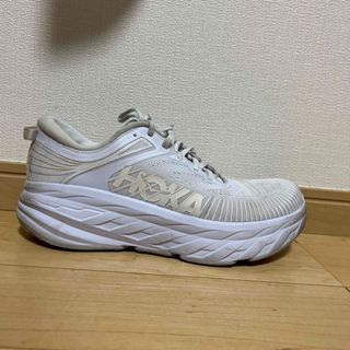 ホカオネオネ(HOKA ONE ONE)のホカオネオネ　ボンダイ7 27cm 1110518 WWH BONDI 7(スニーカー)