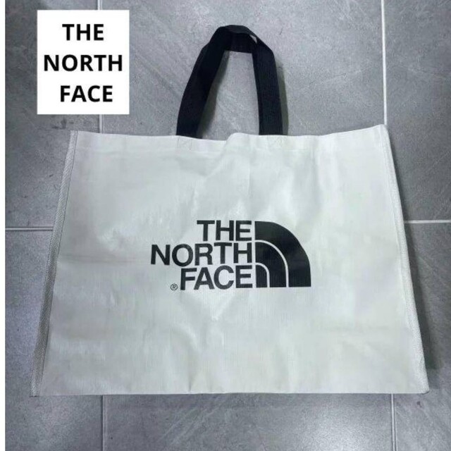 THE NORTH FACE(ザノースフェイス)のTHE NORTH FACE　日本未発売エコバック　トートバッグ　ショッパー レディースのバッグ(トートバッグ)の商品写真