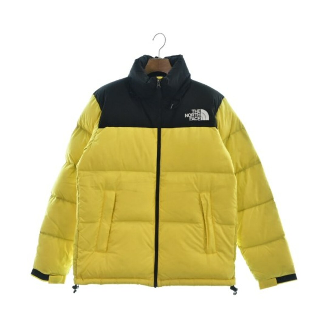 THE NORTH FACE ダウンジャケット/ダウンベスト L 黄x黒 | web-flake.com
