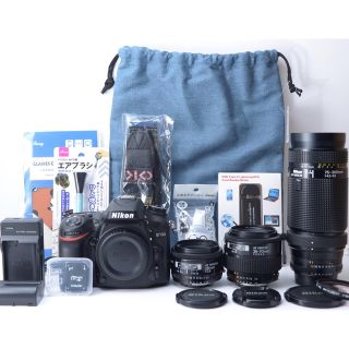 Nikon D7100★S数少★スマホ転送★最強トリプルレンズ★すぐ使える