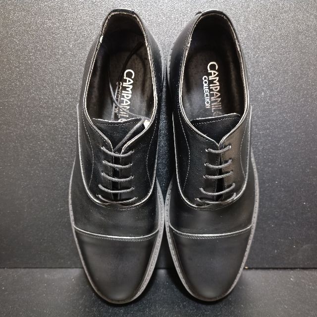 カンパニーレ (Campanile) イタリア製革靴 黒 42