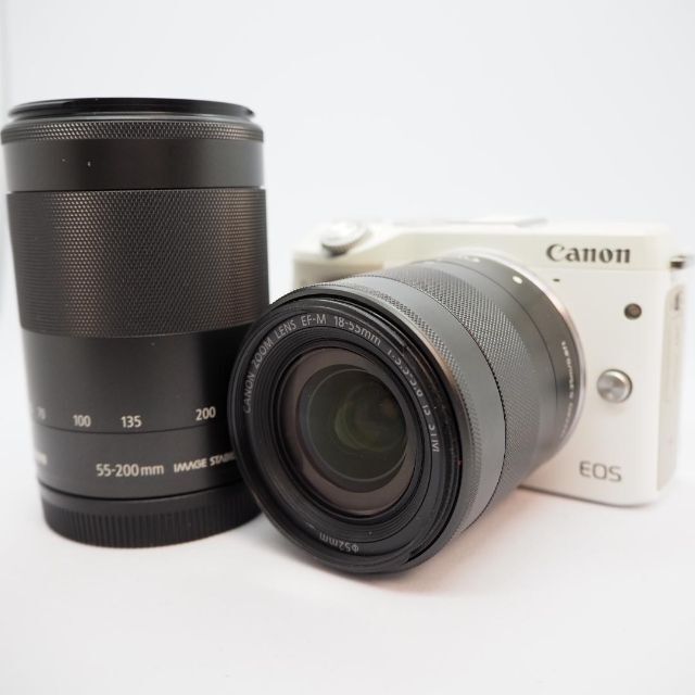 Canon キヤノン EOS M3 ダブルズームキット 期間限定特別価格 vivacf.net