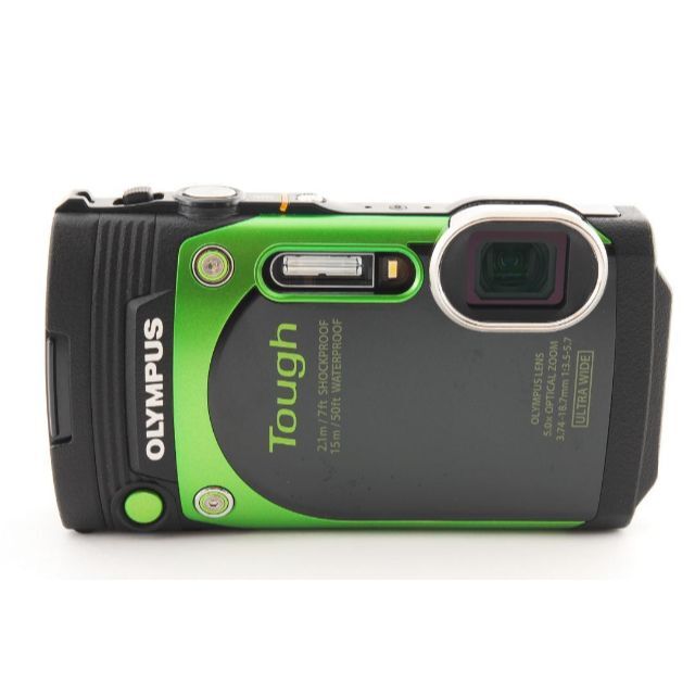 D91】OLYMPUS STYLUS TG-870 Tough グリーン 低価格で大人気の www