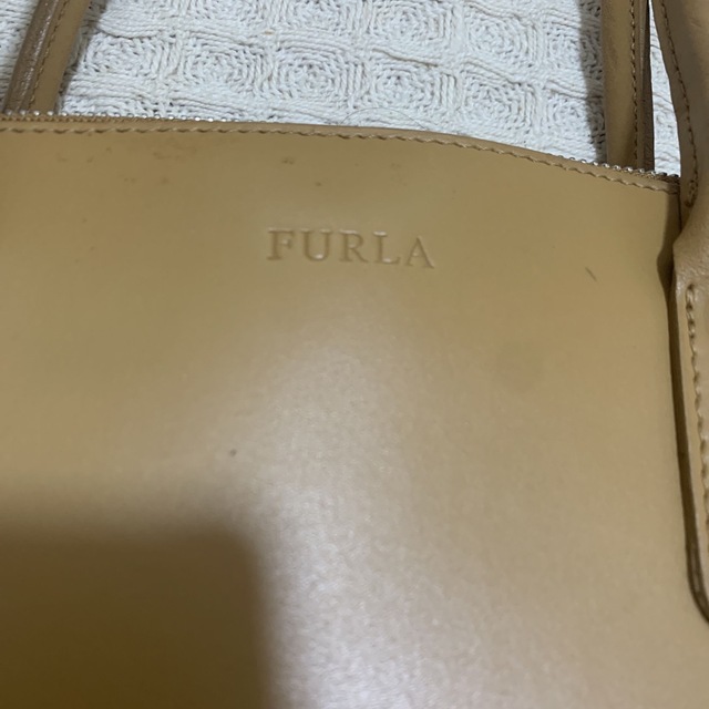 Furla(フルラ)のFURLA  フルラ　キャメル色のレザートートバッグ レディースのバッグ(ショルダーバッグ)の商品写真