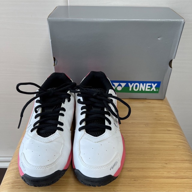 YONEX(ヨネックス)のYONEXヨネックス◾︎テニスシューズ オムニ クレー パワークッション23.0 スポーツ/アウトドアのテニス(シューズ)の商品写真