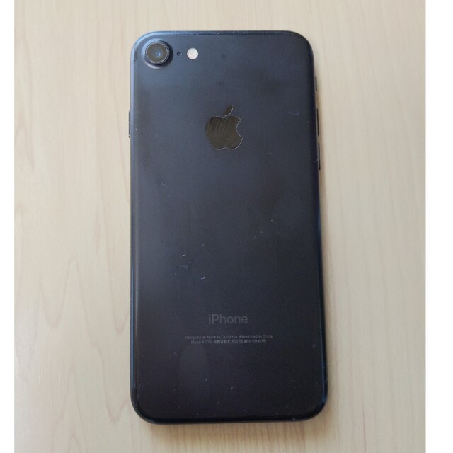 iphone7 ブラック　32GB 2