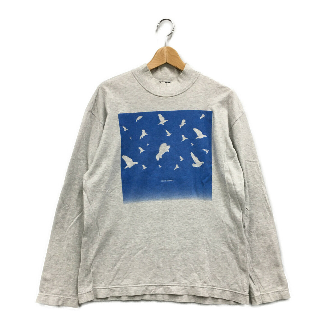 イッセイミヤケ ISSEY MIYAKE 長袖Tシャツ メンズ M - Tシャツ
