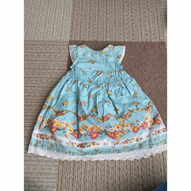 anyFAM 90 花柄ワンピース キッズ/ベビー/マタニティのキッズ服女の子用(90cm~)(ワンピース)の商品写真