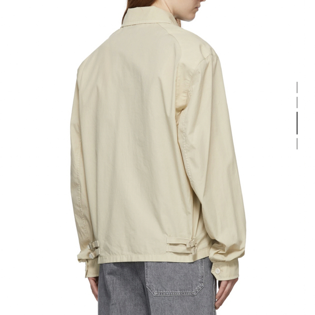 LEMAIRE(ルメール)SHIRT BLOUSON COAL/OFFWHITE ( M 213 OW181 LEMAIRE(ルメール)SHIRT BLOUSON COAL/OFFWHITE ( M 213 OW181