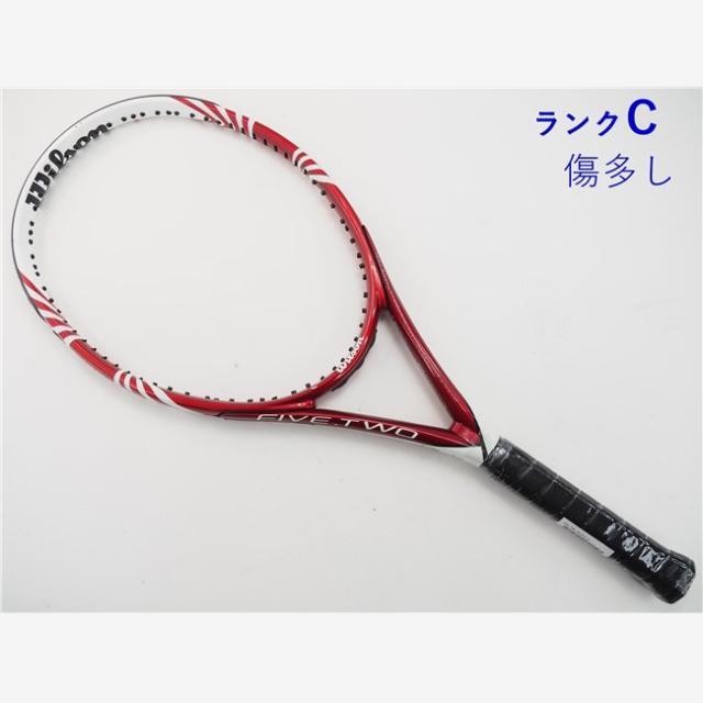 テニスラケット ウィルソン ファイブ ツー 108 2012年モデル【一部グロメット割れ有り】 (L2)WILSON FIVE. TWO 108 2012