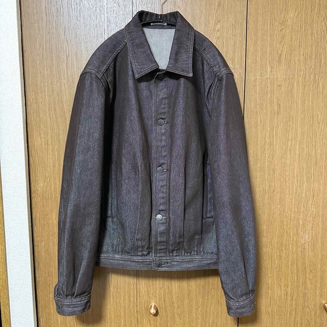 auralee WASHED HARD TWIST DENIM BLOUZON 驚きの価格 www