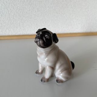 ロイヤルコペンハーゲン(ROYAL COPENHAGEN)のronsan様ご購入希望・パグ・高さ約７.２cm×６.４cm×４.４cm(置物)