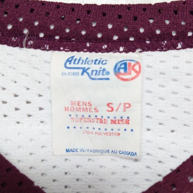 Athletic Knit NHL NEW YORK RANGERS ニューヨークレンジャーズ ゲームシャツ ホッケーシャツ カナダ製 メンズM /eaa338259