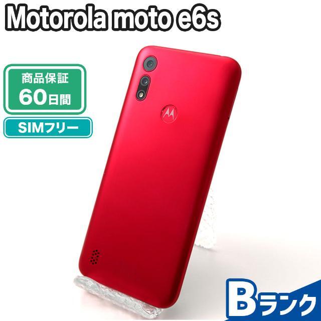 Motorola moto e6s 32GB エレクトリックピンク SIMフリー  Bランク 本体【ReYuuストア（リユーストア）】