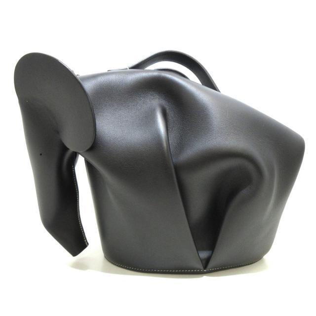 素晴らしい品質 LOEWE 黒 B623A18X01 ハンドバッグ美品 ロエベ