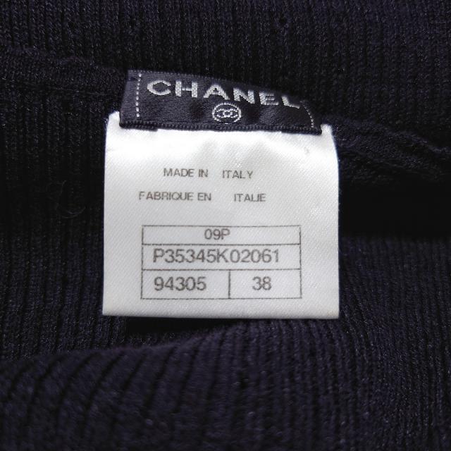シャネル 半袖セーター サイズ38 M美品