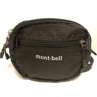 モンベル(mont bell)のモンベル ショルダーバッグ美品  - 黒(ショルダーバッグ)