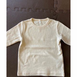 ムジルシリョウヒン(MUJI (無印良品))の無印　長袖Tシャツ　90 (Tシャツ/カットソー)